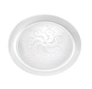 #309 9" CLEAR PLASTIC PLATE (20/12CASE) (SKU #60472)