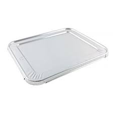 #DM2600 LID FOR HALF SIZE ALUMINUM TRAY 100ct (SKU #70861)