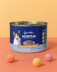 QUEEN'S CAT FOOD-TUNA AND MACKEREL 5.64oz (SKU