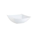 #885 128oz SQUARE SERVING BOWL WHITE 50ct (SKU #70876)