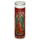 VELADORA MEX CANDLE WHT VIRGEN DE GUADALUPE (SKU