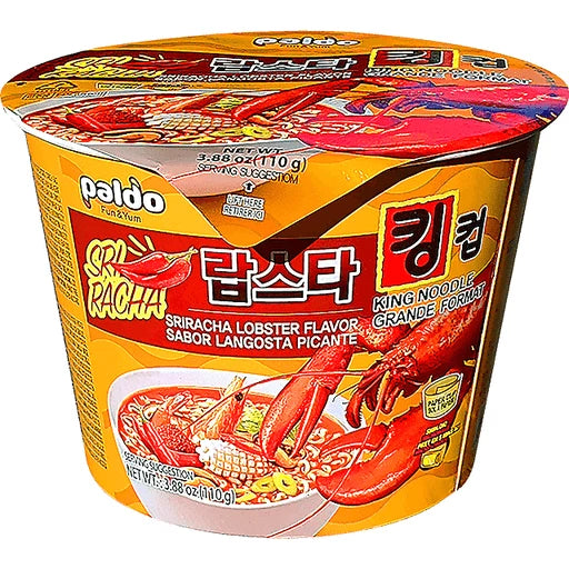 PALDO SRIRACHA KING CUP NOODLE (SKU