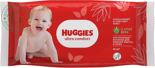 HUGGIES WIPES ULTRA COMFORT/56ct (SKU