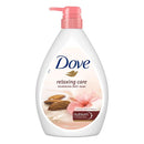 DOVE BODY WASH-1L/ALMOND HIBISCUS (SKU