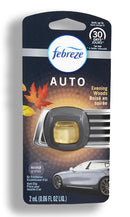 FEBREZE CAR VENT CLIP EVENING WOOD #71988 (SKU #64231)