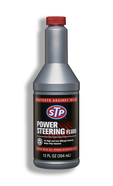 STP POWER STEERING & STOP LEAK FLUID 12Z #66046 (SKU #13216)