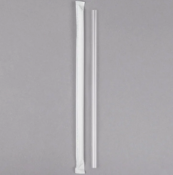 7.75" STRAW INDIVIDUALLY WRAPPED (24/370pc) (SKU