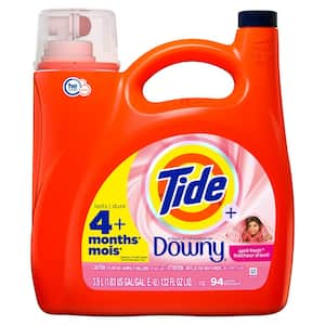 TIDE LIQ DETERGENT 132oz DOWNY APRIL FRESH (SKU