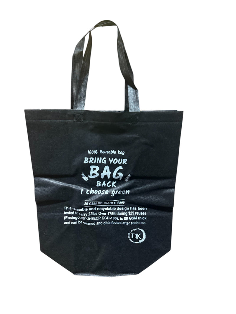 DK NON WOVEN LEADER BAG *BLACK* 100ct (SKU