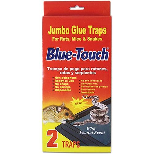 BLUE TOUCH #32203/13 2PK JUMBO MICE&RAT GLUE TRAPS (SKU #10315)
