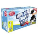 HOME #6026 TRASH BAG 33GAL TWIST BLACK 7CT (SKU #10356)