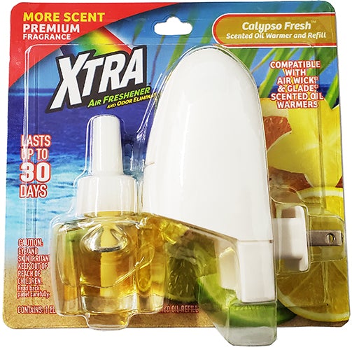 XTRA SCENTED OIL STARTER KIT CALYPSO FRESH