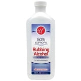 RUBBING ALCOHOL-50% CLEAR 12oz
