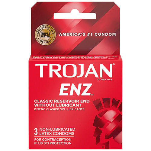 TROJAN 3CT CONDOMS-ENZ RED (SKU