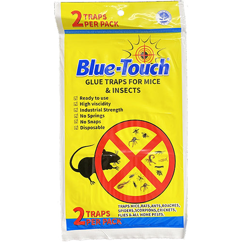BLUE TOUCH #32206A 2PK MOUSE GLUE BOARD (SKU #11459)