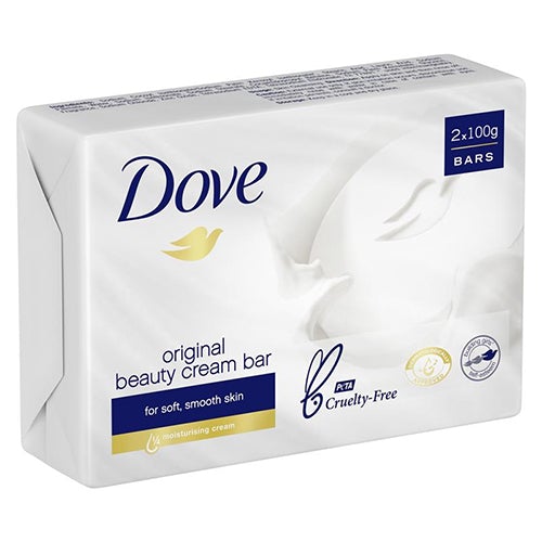 DOVE BAR SOAP 90g WHITE 2PK (SKU