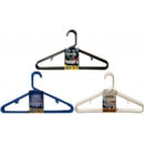 6CT PLASTIC HANGERS-3 ASST COLOR