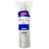 PLASTIC CUPS-7oz/CLEAR 50CT