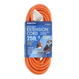 EXTENSION CORD-ORANGE 25FT