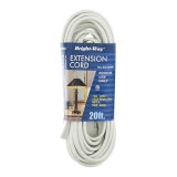 EXTENSION CORD-WHITE 20FT