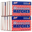 WOODEN MATCHES-10PK/32CT