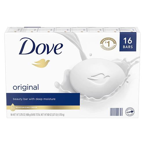 DOVE BAR SOAP-6PK/WHITE 3.75oz (SKU