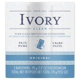 IVORY BAR SOAP-3PK/ORIGINAL