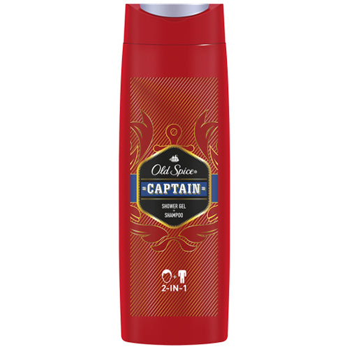 OLD SPICE BODY WASH 400ml CAPTAIN (SKU