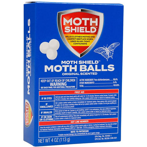 MOTHSHIELD MOTH BALL-4oz/ORIGINAL (SKU