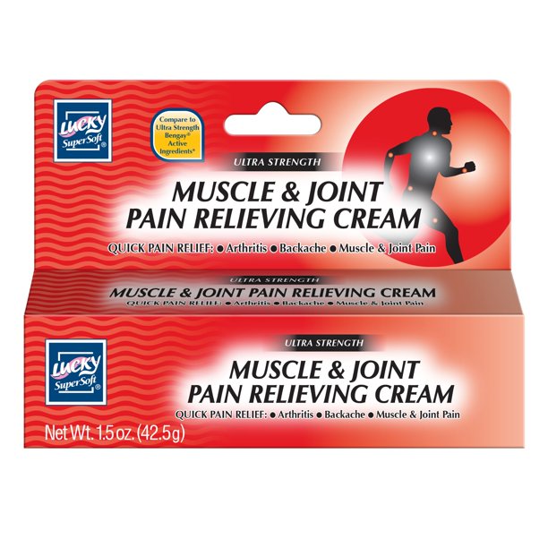 LUCKY MUSCLE & JOINT PAIN CREAM 1.5oz (SKU