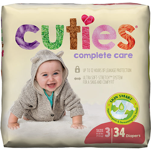 CUTIES DIAPER SIZE 3 36CT (SKU