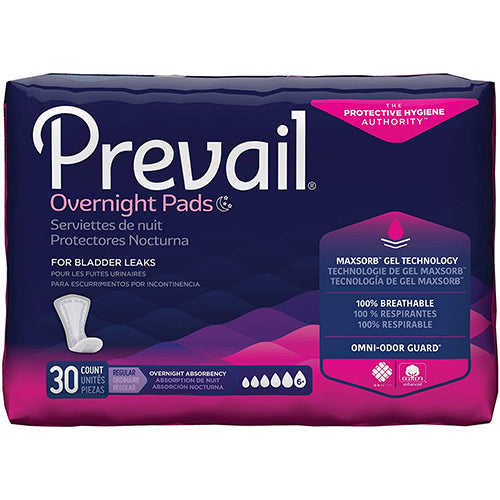 PREVAIL BLADDER CTRL PAD 30CT LIGHT (SKU