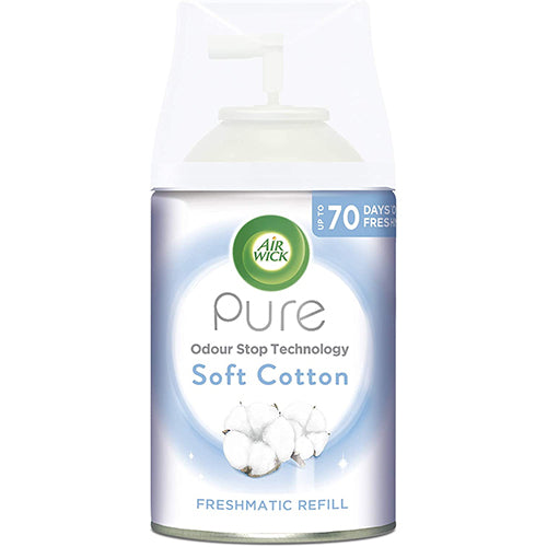 AIR WICK FRESHMATIC REFILL 250ml PURE COTTON (SKU