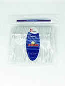 DOMO 51CT PLASTIC SPOONS (SKU